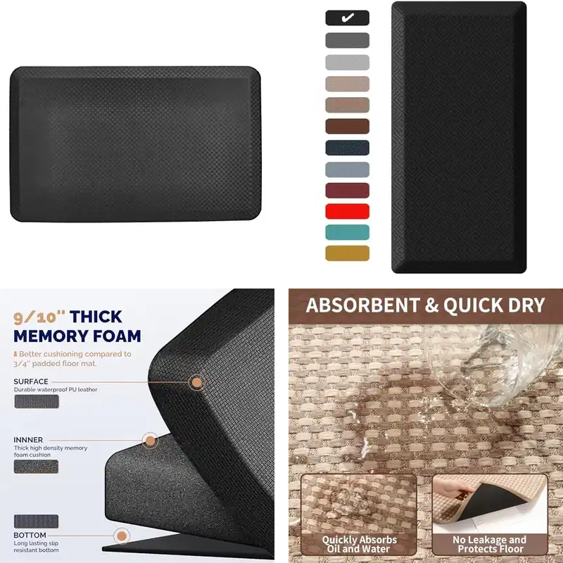 10 Best Kitchen Floor Mats for Comfort and Safety