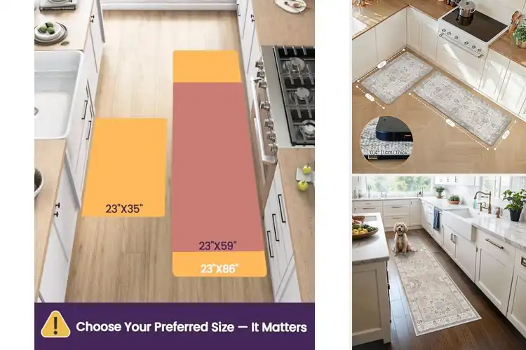 Detailed view of 10 Best Kitchen Floor Runner Mats for Comfort