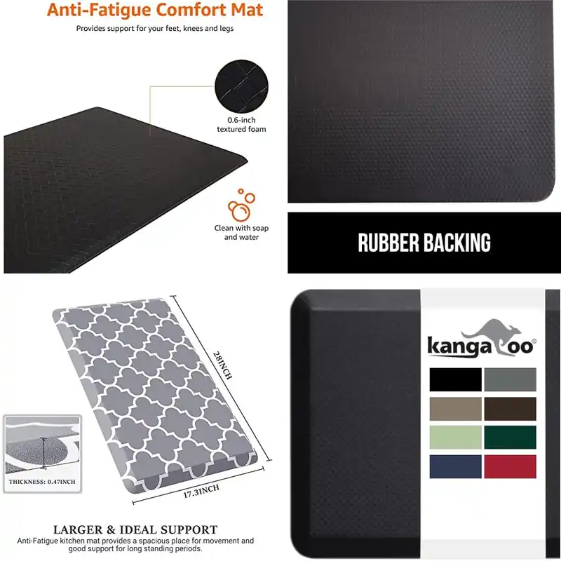 10 Best Kitchen Mats for Floor: Comfortable & Stylish Choices