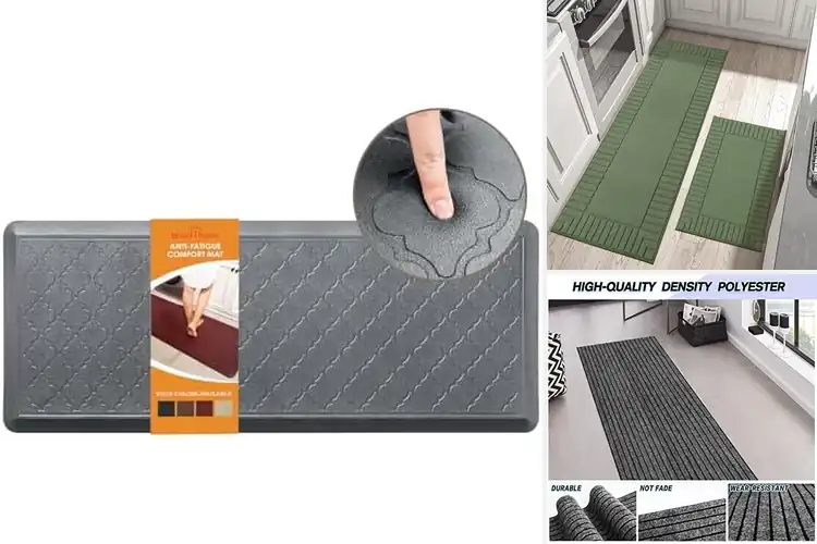 Detailed view of 10 Best Kitchen Runner Mats for Comfort & Safety