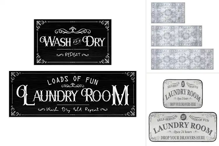 Detailed view of 10 Best Laundry Room Rugs Sets for Slip-Free Comfort