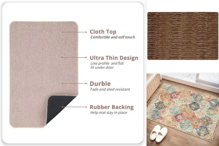 Detailed view of 10 Best Low Pile Kitchen Mats for Comfort & Clean Floors