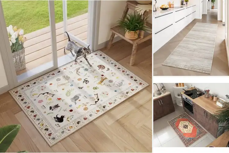 Detailed view of 10 Best Low-Pile Kitchen Rugs to Upgrade Your Space Effortlessly