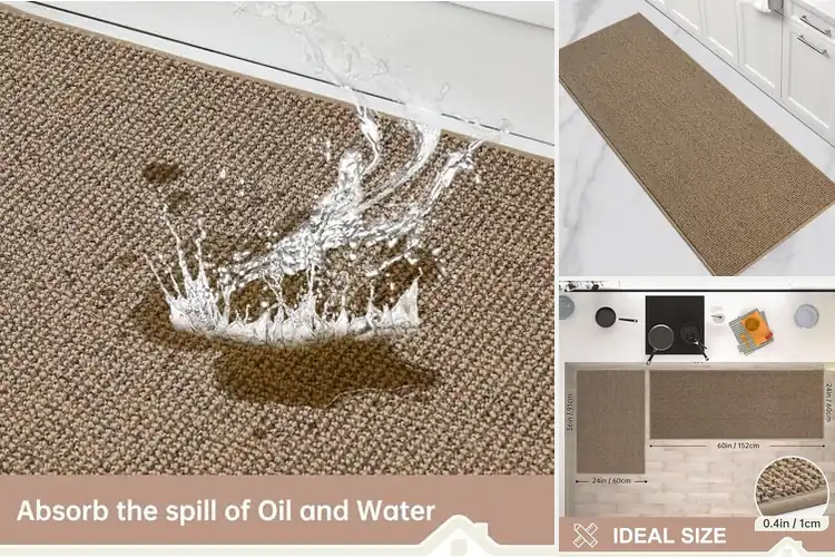 Detailed view of 10 Best Machine Washable Kitchen Mats for Easy Cleanup