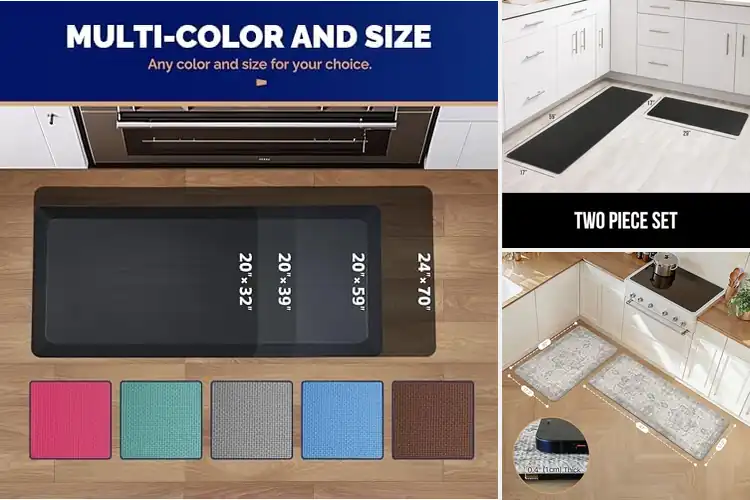 Detailed view of 10 Best Memory Foam Kitchen Mats for All-Day Comfort