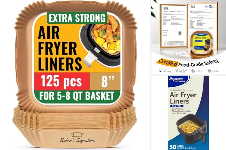 Detailed view of Best Mess Free Air Fryer Liners For Quick Cleanup