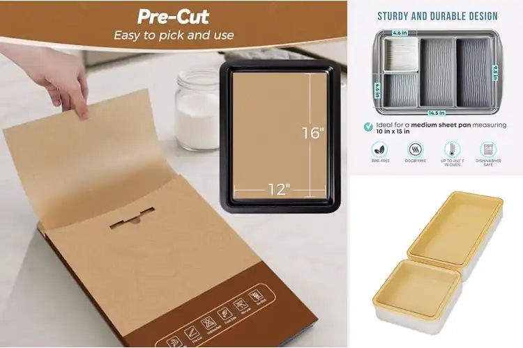 Detailed view of Best Microwave-Safe Baking Sheets