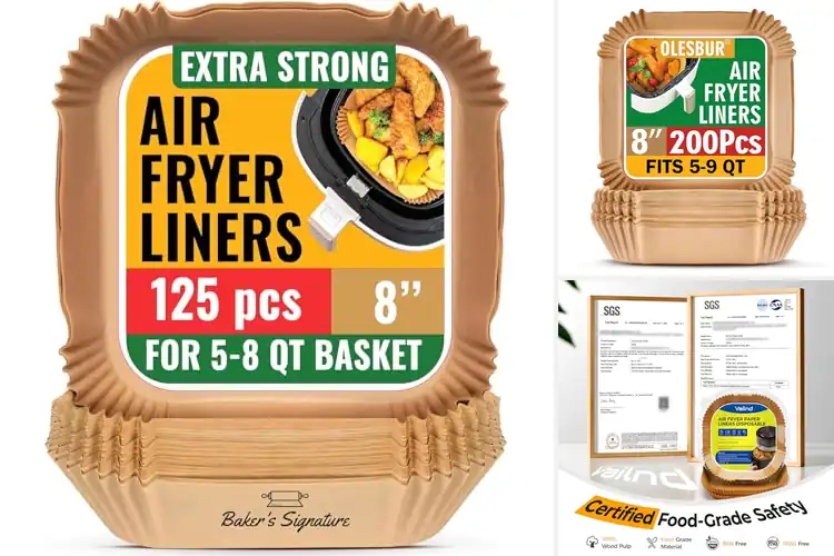 Detailed view of Best Multi Purpose Air Fryer Liners