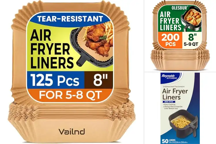 Detailed view of Best Multi-Use Air Fryer Liners