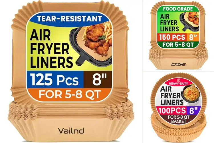 Detailed view of 10 Best Multipurpose Air Fryer Liners You Must Try