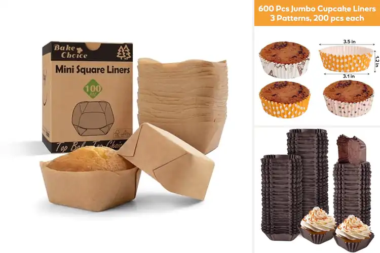 Detailed view of Best Multiuse Liners For Cakes Biscuits And Brownies