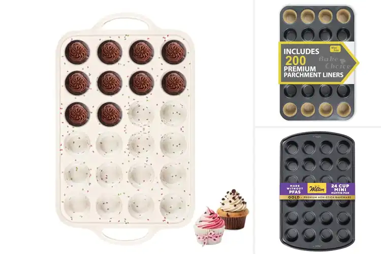 Detailed view of Best Multiuse Mini Muffin Cupcake Pan