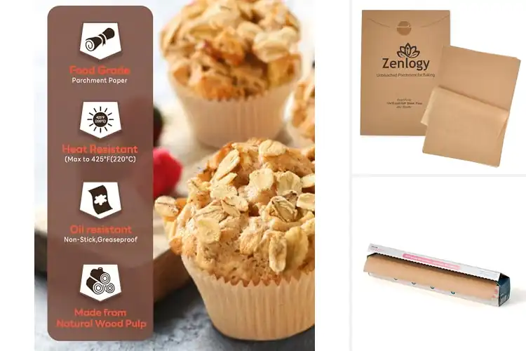 Detailed view of 10 Best Natural Unbleached Paper Liners for Easy Baking