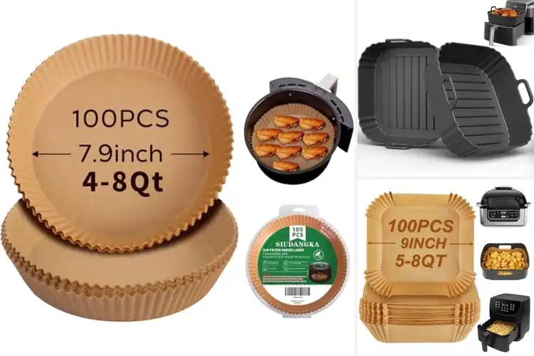 Detailed view of Best Ninja Air Fryer Liner Compatible