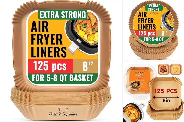 Detailed view of Best Non Stick Air Fryer Paper Liners For Easy Cleanup