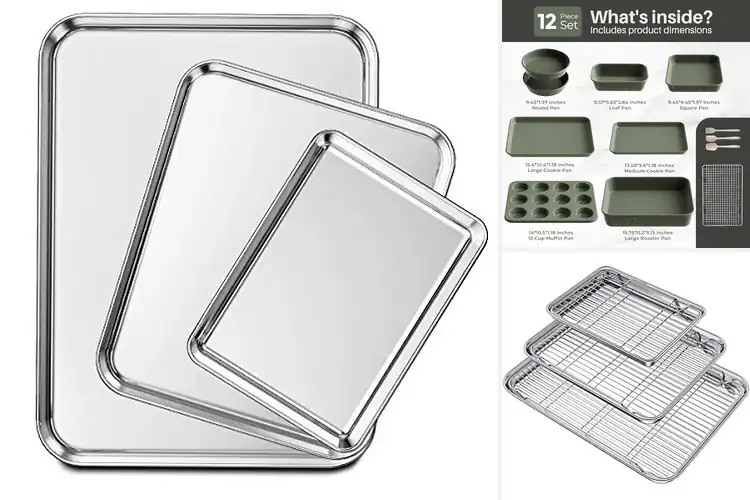Detailed view of Best Non Toxic Baking Pans