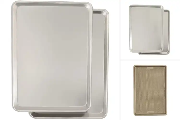 Detailed view of Best Non-Warping Baking Pans