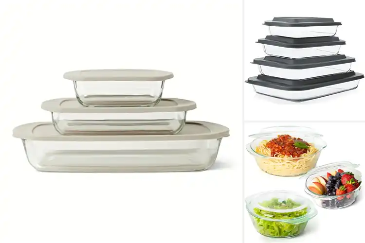 Detailed view of Best Nonreactive Glass Bakeware