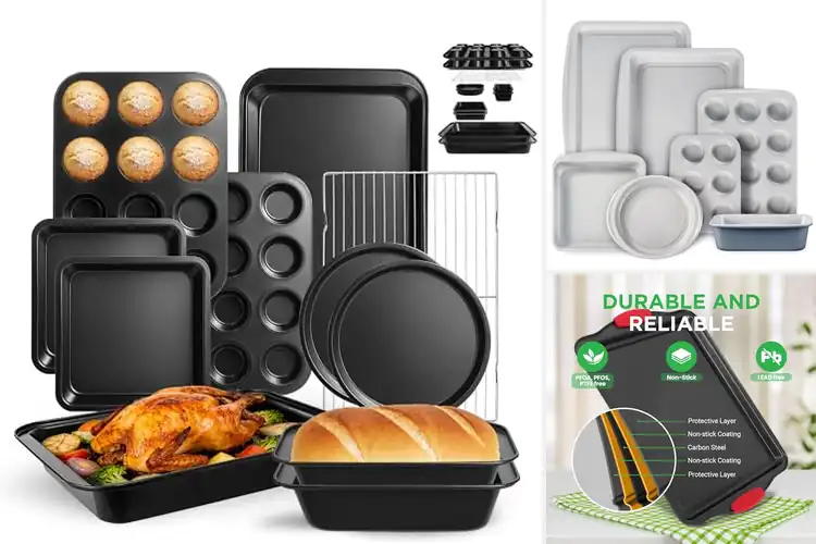 Detailed view of Best Nonstick Baking Pan Sets : Bake Perfectly Every Time