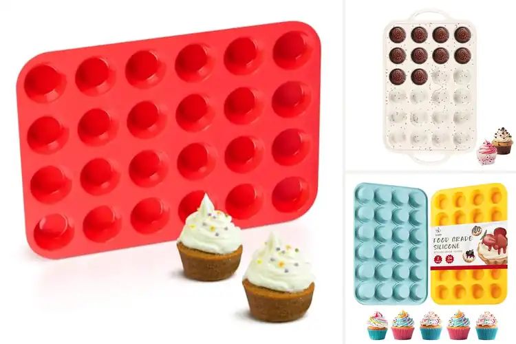 Detailed view of Best Nonstick Flexible Mini Muffin Pans