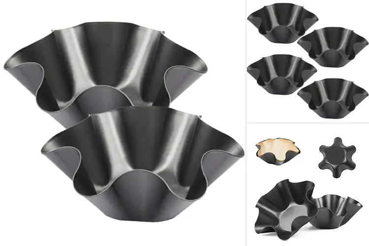 Detailed view of Best Nonstick Taco Shell Bowls for Crispy, Easy Cooking