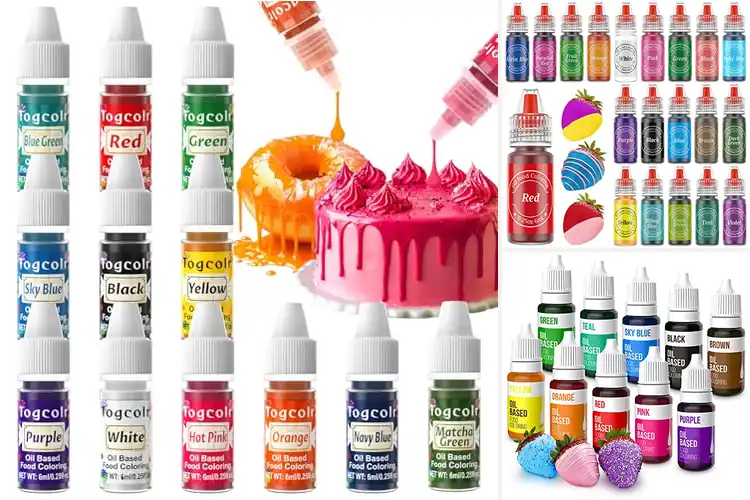 Detailed view of 10 Best Oil-Based Colorings For Cakes for vivid pro results