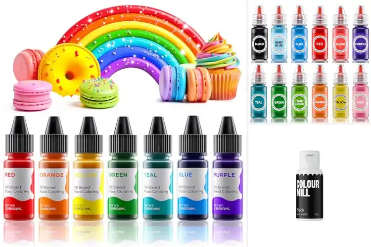 Detailed view of 10 Best Oil-Based Colorings for Stunning Baking Creations
