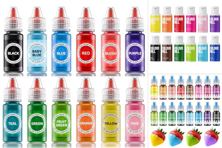 Detailed view of Best Oil-Based Food Colors