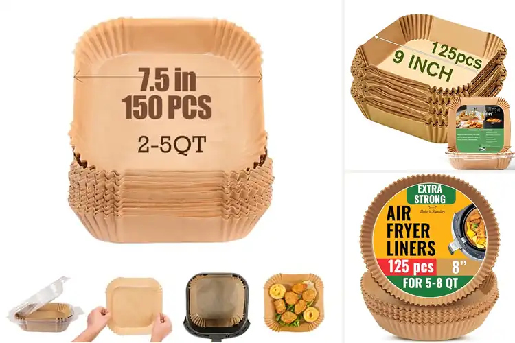 Detailed view of 10 Best Oil-Proof Air Fryer Liners That Save Time & Mess