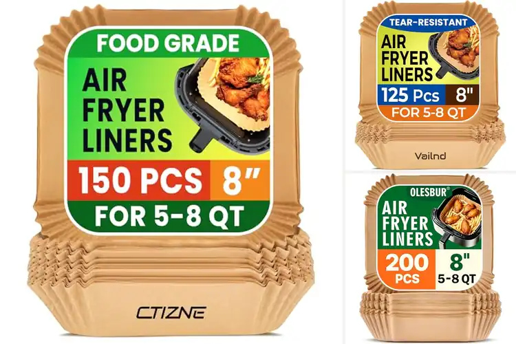 Detailed view of Best Parchment Air Fryer Liners