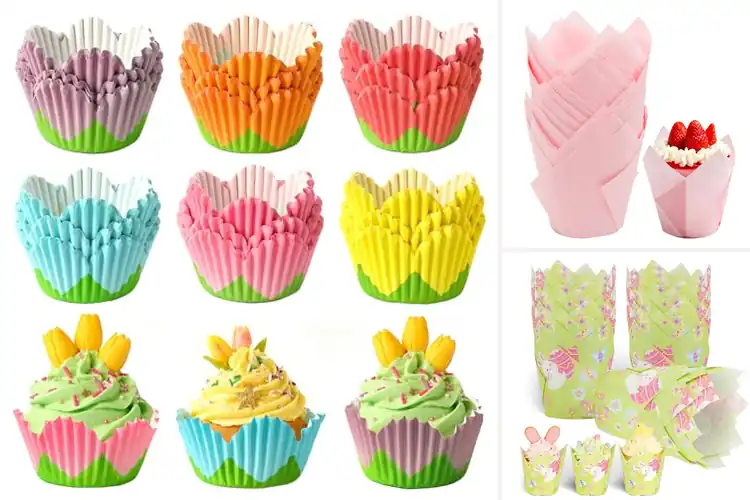 Detailed view of Best Party Ready Tulip Cupcake Liners