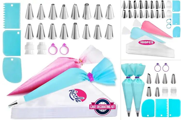 Detailed view of Best Pastry Bags And Tips Kit