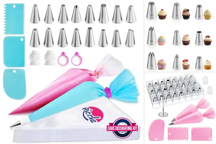 Detailed view of Best Piping Tips Set For Bakers