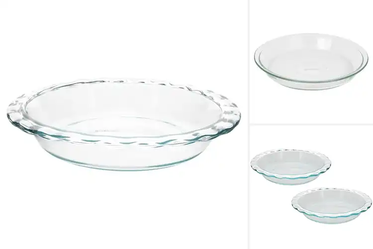 Detailed view of Best Pyrex Glass Pie Dish: Bake Perfect Pies Every Time