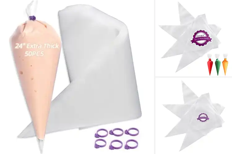 Detailed view of Best Quick Cleanup Piping Bags: Effortless Cake Decorating