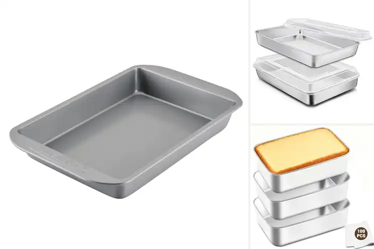 Detailed view of Best Rectangular Cake Pans: Bake Like a Pro