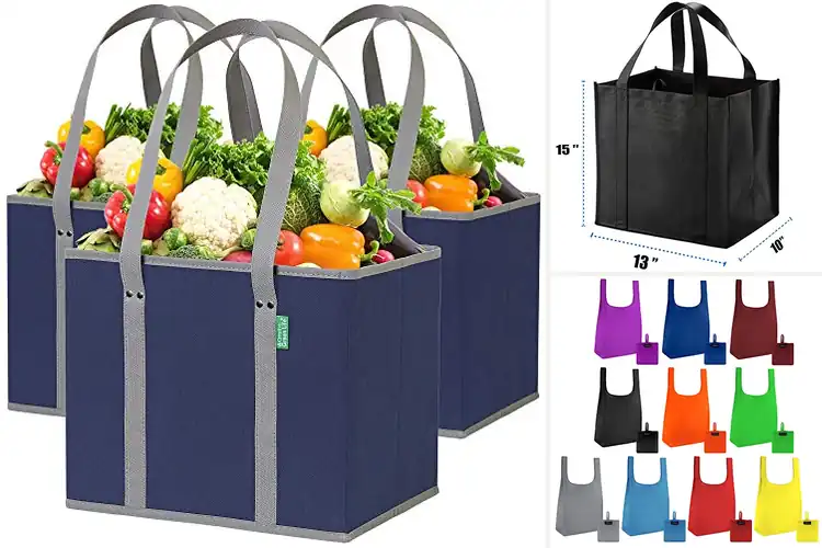 Detailed view of 10 Best Reusable Bags: Strong, Foldable, Eco-Friendly