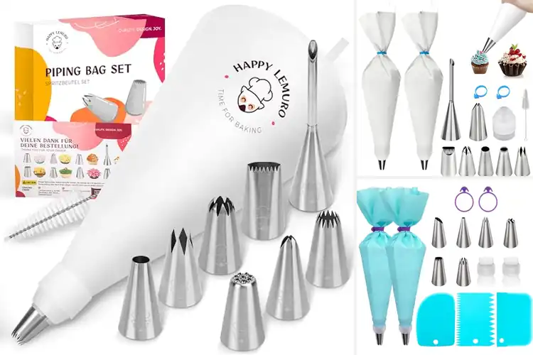 Detailed view of Best Reusable Pastry Bags Set: Bake Like a Pro with Ease