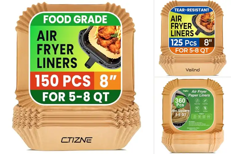 Detailed view of Best Safe Air Fryer Liners: Easy Cooking, Quick Cleanup