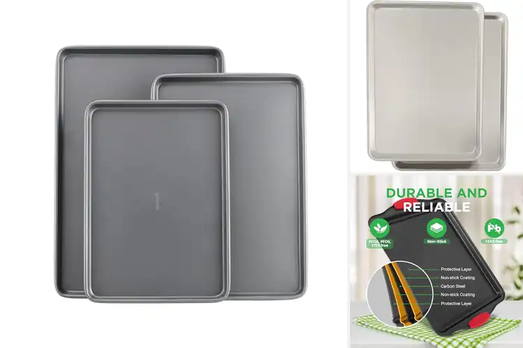 Detailed view of Best Sheet Pans for Even Baking Results