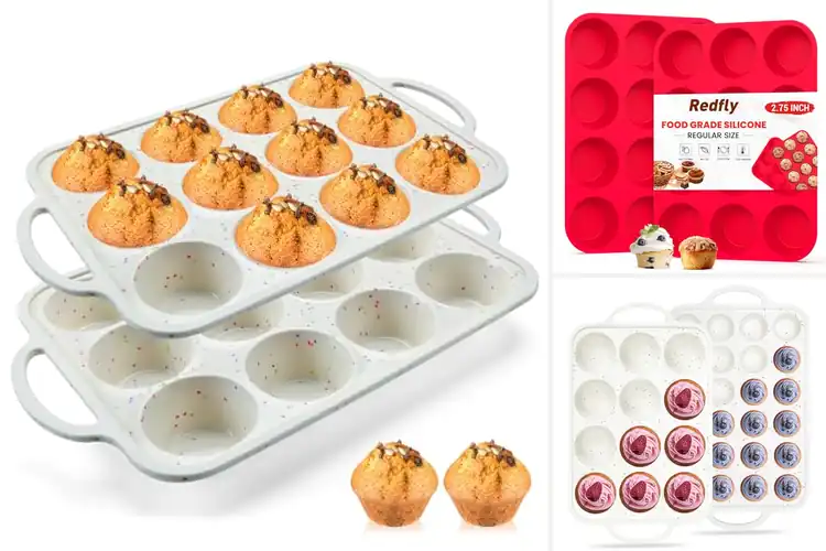 Detailed view of 10 Best Silicone Muffin Pans – Perfect Muffins Every Time