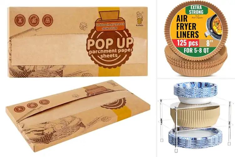 Detailed view of Best Space-Saving Paper Liners