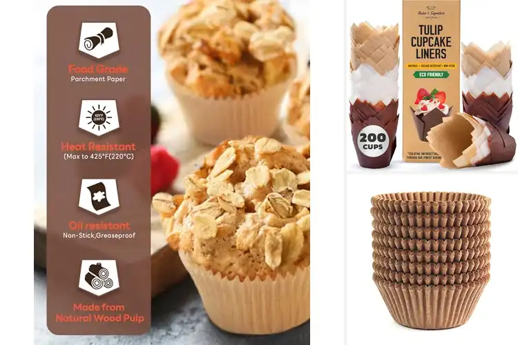 Detailed view of 10 Best Stable Packaging Cupcake Liners: Easy Bake