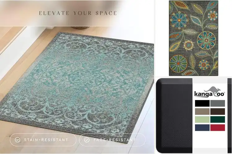 Detailed view of 10 Best Stain Resistant Kitchen Rugs for a Spotless Home