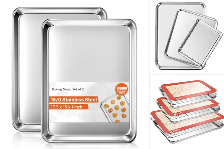 Detailed view of Best Stainless Steel Baking Sheets