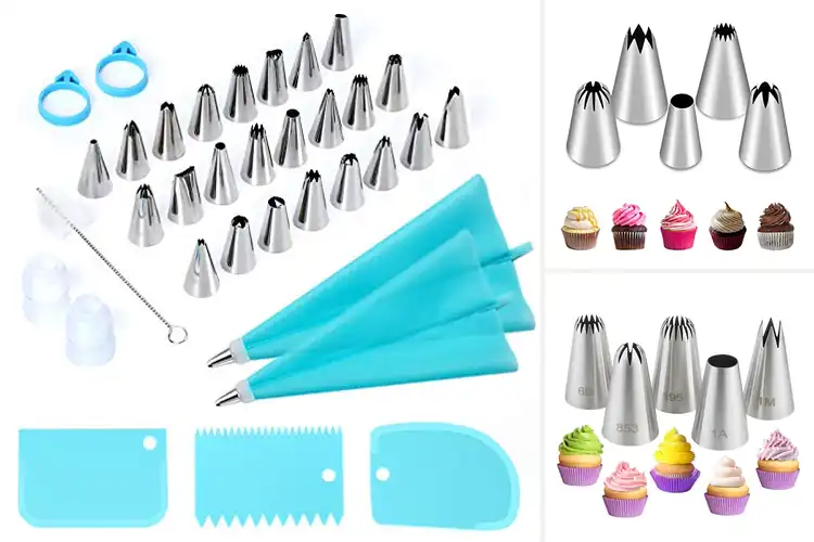Detailed view of 10 Best Stainless Steel Frosting Tips for Flawless Cakes