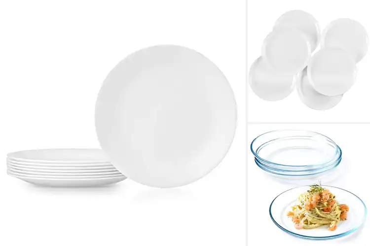 Detailed view of Best Tempered Glass Plates: Top 10 Picks for Durable Dining