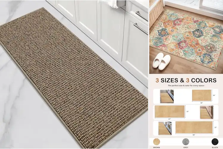 Detailed view of 10 Best Thin Kitchen Rugs for Style and Safety