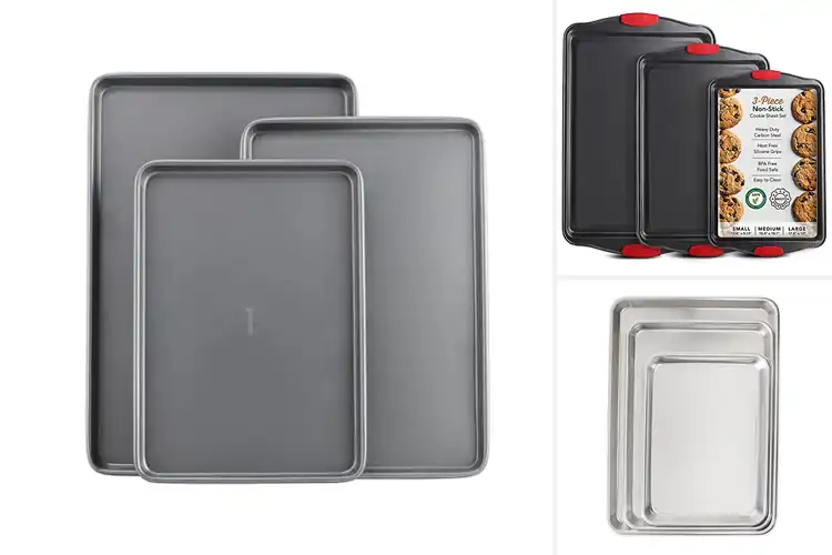 Detailed view of 10 Best Three Piece Baking Sheet Sets That Transform Baking