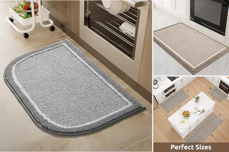 Detailed view of 10 Best TPR Backed Kitchen Mats for Comfort & Safety
